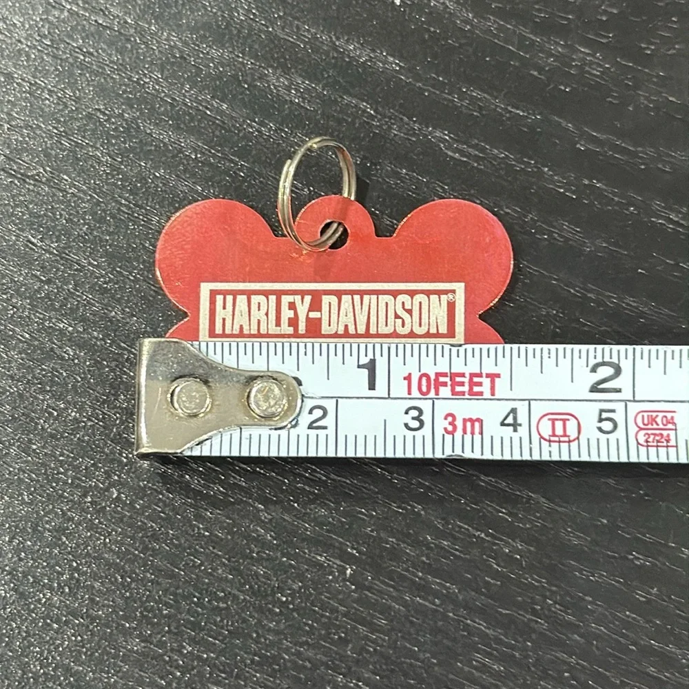 Harley-Davidson Bone Shape Metal Dog Tag